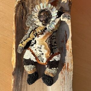 Handcrafted Wearable Art Brooch By PNW Artist Rin Causey